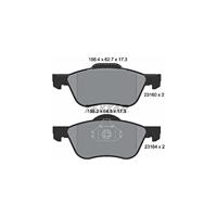 Remblokkenset, schijfrem 2316001 - thumbnail