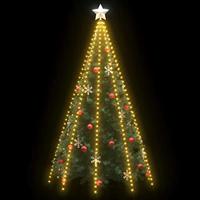 VidaXL Kerstboomverlichting met 400 led&apos;s net 400 cm - thumbnail