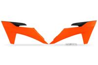 UFO PLAST radiateurafdekking radiator covers ufo ktm orange - thumbnail