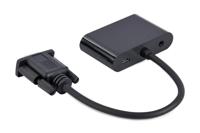 Gembird A-VGA-HDMI-02 video kabel adapter 0,15 m HDMI + VGA (D-Sub) VGA (D-Sub) Zwart - thumbnail