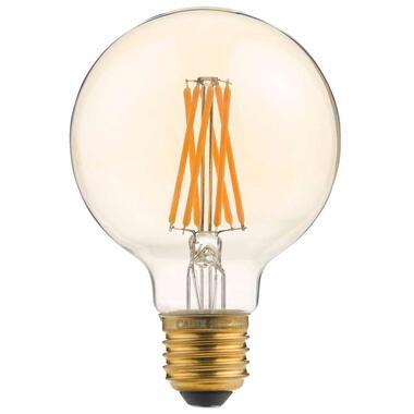 Calex LED volglas LangFilament Globelamp 220-240V 3.5W 250lm E27 G80, Goud 2100K Dimbaar