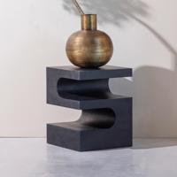 WOOOD Bijzettafel 'Toma' Mangohout, 40 x 40cm - thumbnail