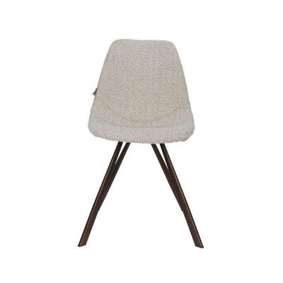 Dutchbone Franky Eetkamerstoel Bouclé - Greige