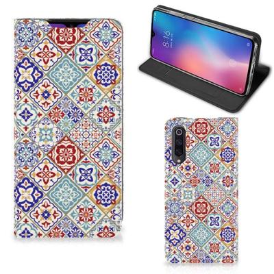 Xiaomi Mi 9 | Standcase | Tiles Color