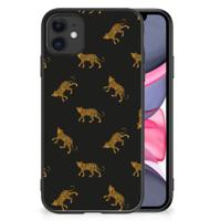 Dierenprint Telefoonhoesje voor iPhone 11 Leopards - thumbnail