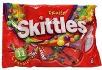 Skittles Fruits Vegan Uitdeelzak 11 Stuks bij Jumbo - thumbnail