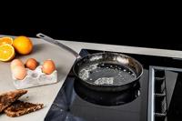 Forged Koekenpan Carbonstaal - Geschikt voor BBQ - ø 24 cm - thumbnail