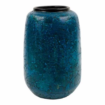 Terracotta Vaas Eierschalen Blauw (Medium)