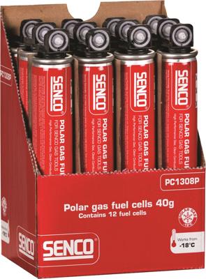 Senco Premium Gaspatroon PC1308P | 40 Gram | 11 stuks - PC1308P