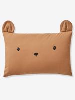 Kussensloop met beer voor baby GREEN FOREST Oeko-Tex® bruin - thumbnail