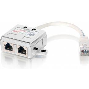 Equip RJ45 Modular T-Adapter STP Cat.5e Equip RJ45 Modular T-Adapter STP Cat.5e