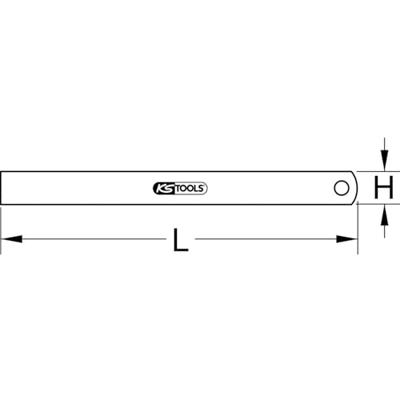 KS Tools 300.0118 300.0118 Duimstok 2 m