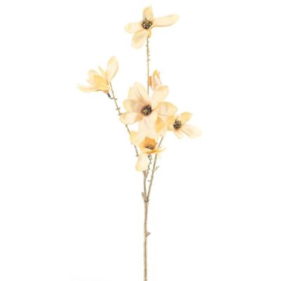Magnolia spray ardesio geel 74 cm kunstbloem Buitengewoon de Boet - Buitengewoon de boet