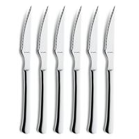 Amefa Chuletero Steakmessen 6 Stuks RVS - thumbnail
