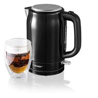 Cloer 4520 Waterkoker 2200W 1.7L RVS/Zwart - thumbnail