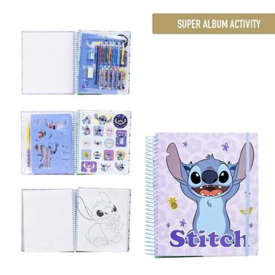 Super Activiteitenalbum Kleurrijk Stitch
