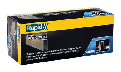 Rapid Nr. 606 smalrugnieten 25 mm, 4.000 stuks - 11737302 - 11737302