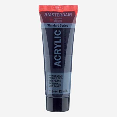 Royal Talens Amsterdam Standard Series Acrylverf Tube 20 ml - Paynesgrijs 708