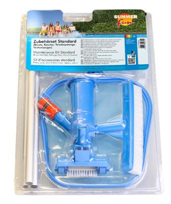 Summer Fun - zwembad onderhoudsset Deluxe - blauw