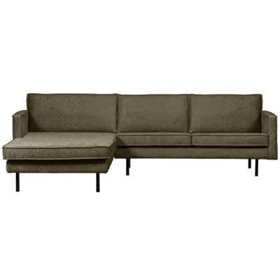 WOOOD Rodeo bank chaise longue links velvet Bonsai