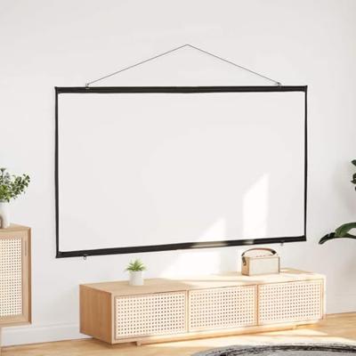 VidaXL Projectiescherm wandhangend 84 inch 16:9 - thumbnail