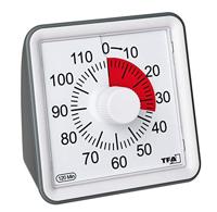 TFA Dostmann Timer VISUAL Timer Wit Analoog - thumbnail