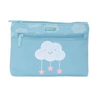 Schoolpennenzak Safta Nube Wolken Blauw 23 x 16 x 3 cm - thumbnail