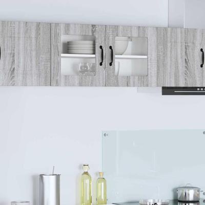 Keukenkast aan de muur met plank Grijs Sonoma 80 x 31 x 40 cm Keukenkast aan de muur met plank Grijs Sonoma 80 x 31 x 40 cm