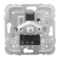 Efapel druk-/wissel dimmer faseafsnijding voor R,C 20-550W/VA - thumbnail