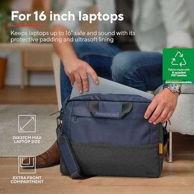 Trust Lisboa Draagtas voor laptop van 16 inch Laptop tas Blauw - thumbnail