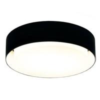 Marset Plaff-On! plafondlamp Ø50 LED IP54 zwart - thumbnail