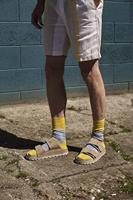 Burlington Clyde Hoge Heren Sokken - Biologisch katoenen mannen kousen met ruit print - thumbnail