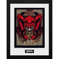 Dungeons & Dragons Framed Print - Players Handbook - thumbnail