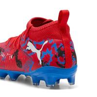 PUMA Future 8 Match Playmakers Gras / Kunstgras Voetbalschoenen (MG) Kids Rood Blauw Zwart - thumbnail
