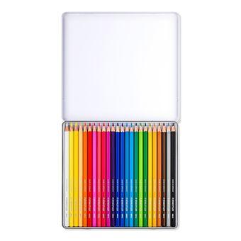 Staedtler aquarel potlood, metalen doos met 24 kleuren