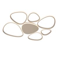 Lucide SAMLING - Plafonnière - LED Dimb. - CCT - 1x72W 2700K/4000K - Taupe - thumbnail
