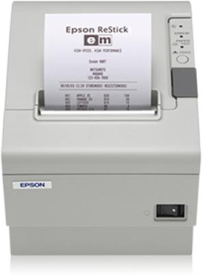 TM T88V - Kwitantieprinter - thermische lijn - Rol (8 cm) - tot 300 mmsec - USB - snijder TM T88V - Kwitantieprinter - thermische lijn - Rol (8 cm) - tot 300 mmsec - USB - snijder