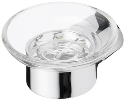 Geesa Wynk zeephouder met losse inzet Chroom