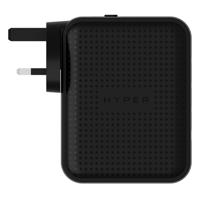 Targus HyperJuice 145W USB-oplader 140 W 1x USB-A, 3x USB-C Zwart GaN - thumbnail