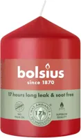 Bolsius stompkaars essentials 5.8x8cm delicate red - thumbnail