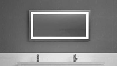 Badkamerspiegel BWS Queen 60x80 cm Met Verlichting en Verwarming Badkamerspiegel BWS Queen 60x80 cm Met Verlichting en Verwarming