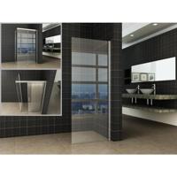 Side zijwand voor Puerta en Slide nisdeur 1100 x 2000 x 8 mm nano helder glas/chroom - thumbnail