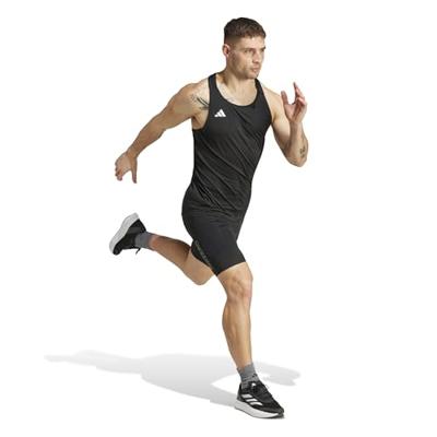 adidas Adizero Singlet Short Set Heren - thumbnail