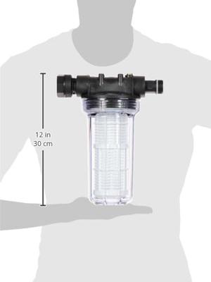 Einhell 4173851 Voorfilter voor pomp 33,25 mm (1) buitendraad, 25 mm (1) binnendraad Kunststof