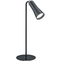 LED Bureaulamp 2W Oplaadbaar - Warm Wit 3000K - Mat Zwart Aluminium - thumbnail