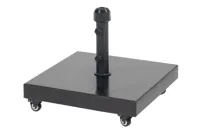 4 Seasons Outdoor | Parasolvoet Graniet 60 kg | Met Wielen - thumbnail