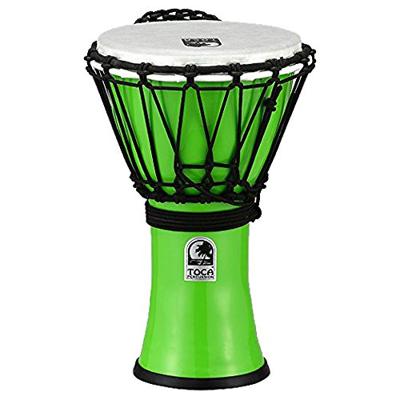 Toca TFCDJ-7PG Freestyle Colorsound djembe 7 inch Pastel Green