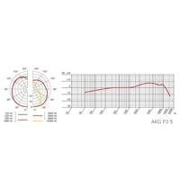 AKG P3S Instrumentenmicrofoon Zendmethode:Kabelgebonden XLR Kabelgebonden - thumbnail