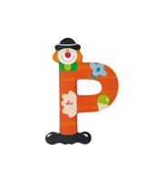 Sevi letter clown p: 10 cm (81752) - thumbnail