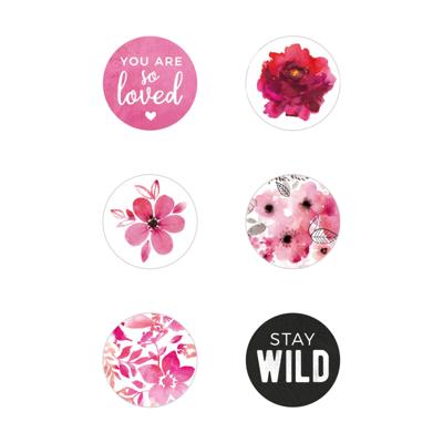 Kaisercraft • curios magenta 6pcs